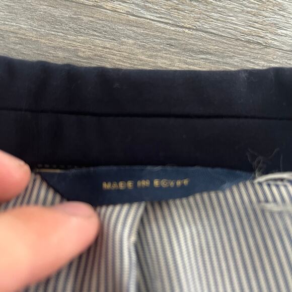 Brooks Brothers Explorer Regent Fit Navy Mens‎ 40R Wool Blend Sports Coat Blazer - Picture 9 of 11